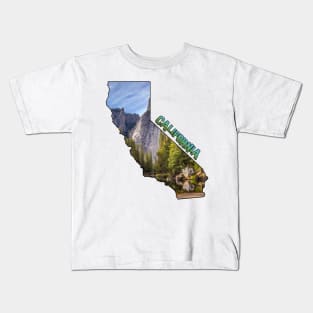 California (Yosemite National Park) Kids T-Shirt